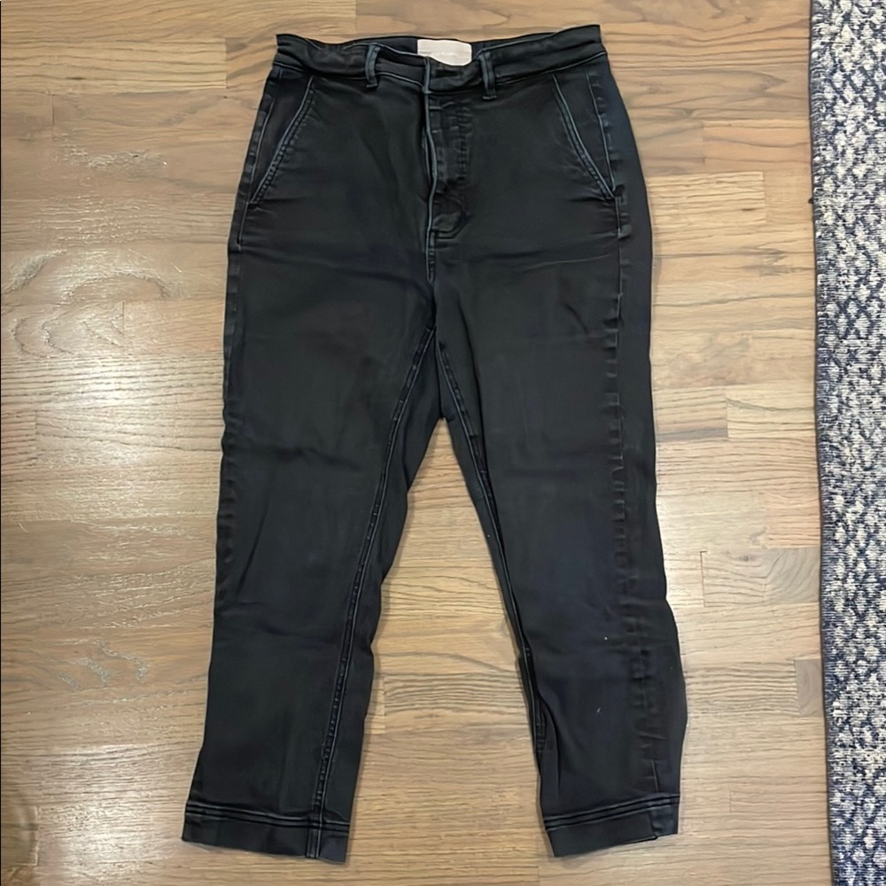 Everlane Black Ankle Cropped Jeans